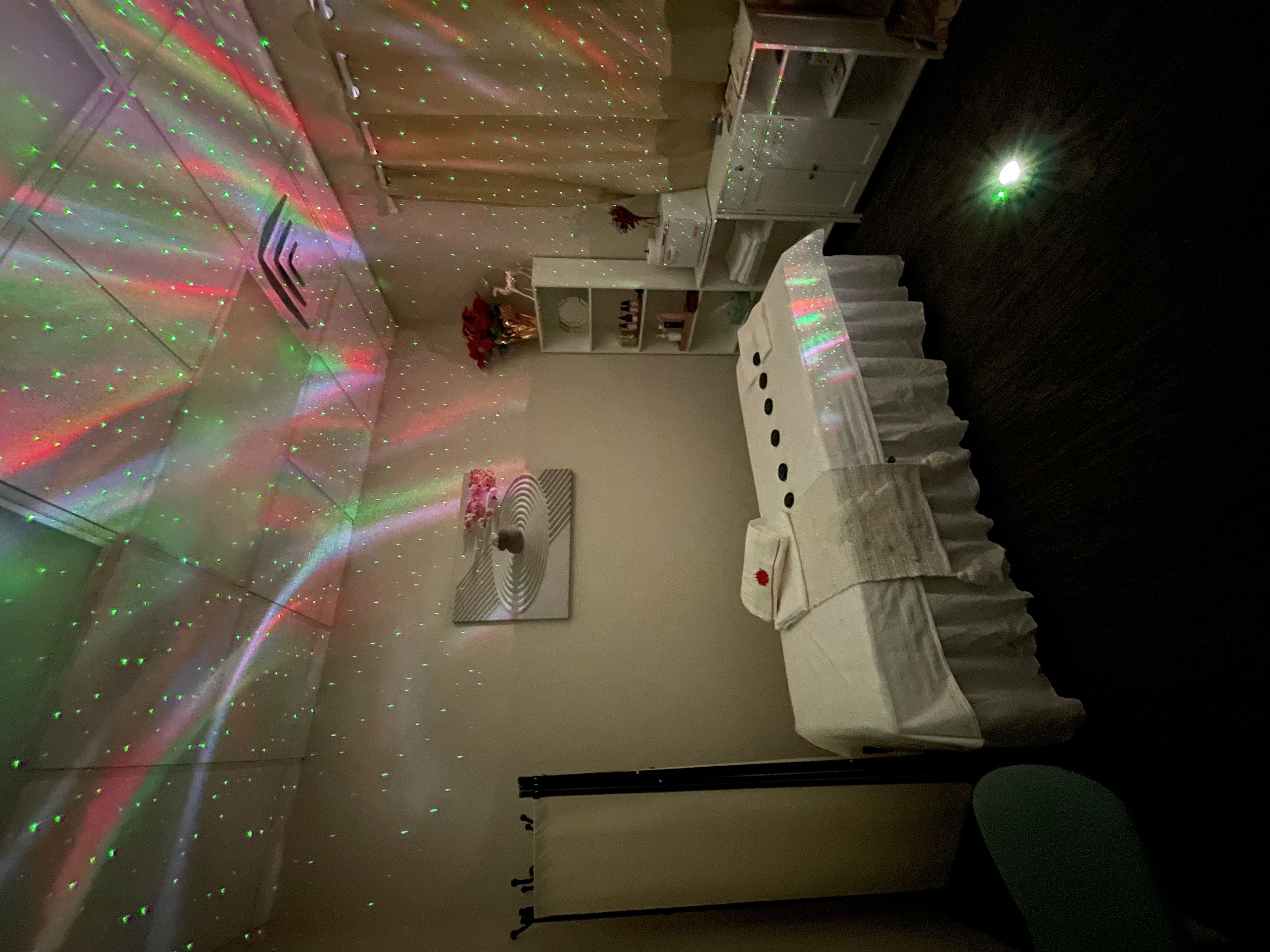 Relaxation Under Calming Blue Hues